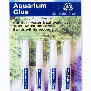 RA Aqua Tech Aquarium Glue Clear for Plants Corals Aquascaping Instant Aquarium